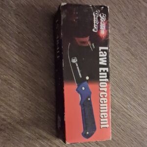 Blue Law Enforcement Knife